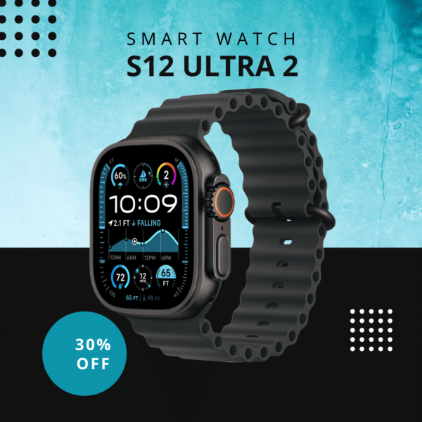 ২ টি বেল্ট S12 Ultra 2 Smart Watch